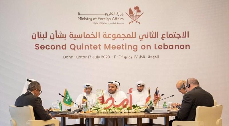 اجتماع دولي لممثلين من "الولايات المتحدة ومصر وفرنسا وقطر والسعودية" لبحث أوضاع لبنان