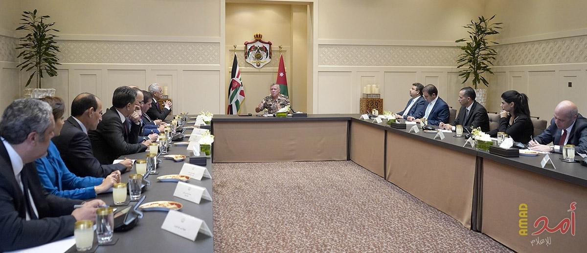 الملك عبدالله: سنبقى ندافع عن القضية الفلسطينية والقدس إلى الأبد.. وحل الدولتين هو السبيل الوحيد للسلام