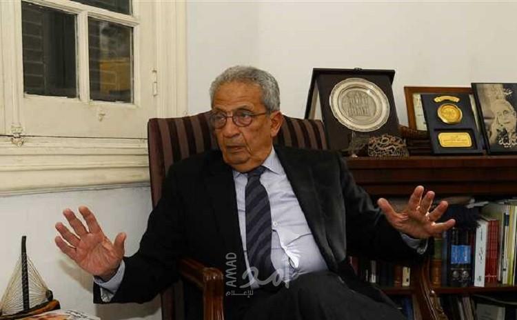 عمرو موسى: في قبضة «كورونا"
