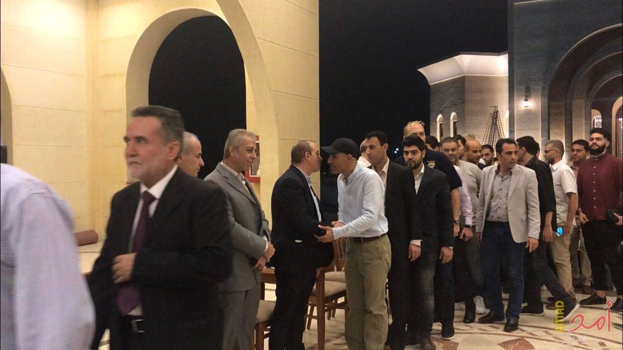 بالصور.. فتح بالساحة المصرية تقدم واجب العزاء بوفاة الحاجة خديجة عرفات