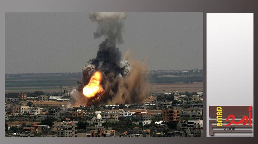 طائرات الاحتلال تشن غارة على هدف قرب معبر كرم أبو سالم جنوب قطاع غزة