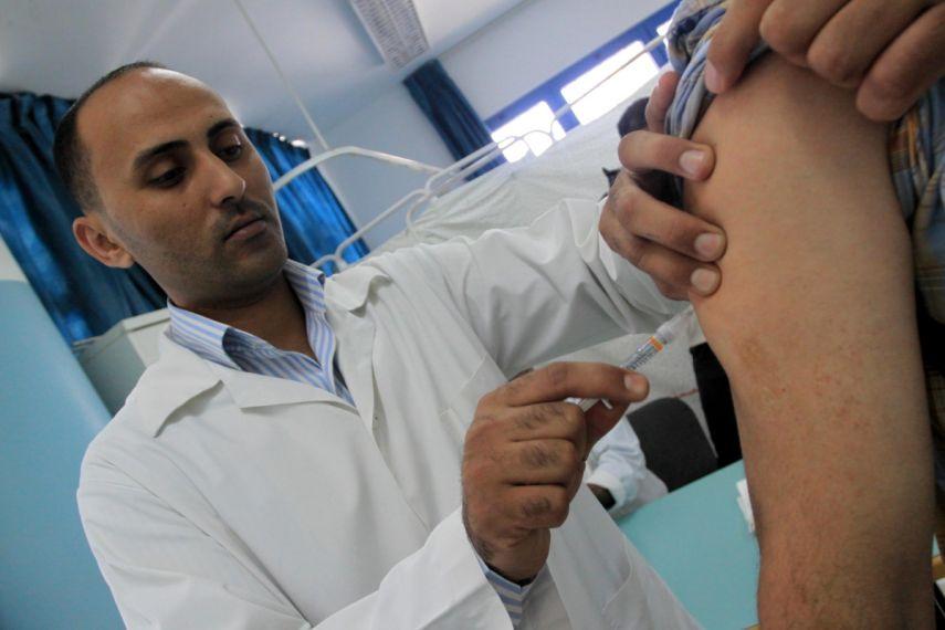 الصحة تختتم حملة تطعيم (2361) حاج في محافظات غزة