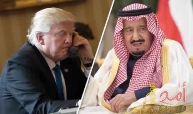 ترامب: قلت للعاهل السعودي إنه لن يبقى في السلطة دون دعم أمريكي