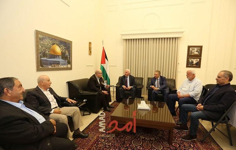 لقاء قيادي بين حركتي "فتح والديمقراطية" في بيروت