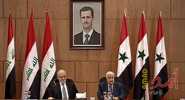 المعلم خلال لقاءه مع نظيره العراقي : انتصار سوريا والعراق في الحرب على الإرهاب مهم للعالم أجمع