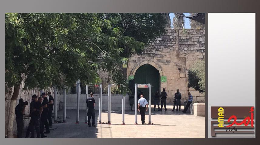 قوات الاحتلال تمنع حراس الأقصى من الدخول للمسجد