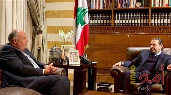 بعد لقاء الحريري...شكري: لسوريا دور عربي مهم يجب أن تعود إليه