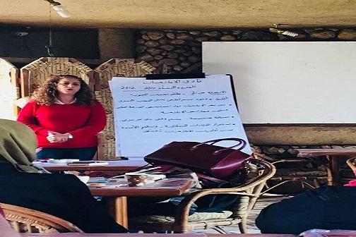 فلسطينيات تناقش خطتها الاستراتيجية مع الصحافيات