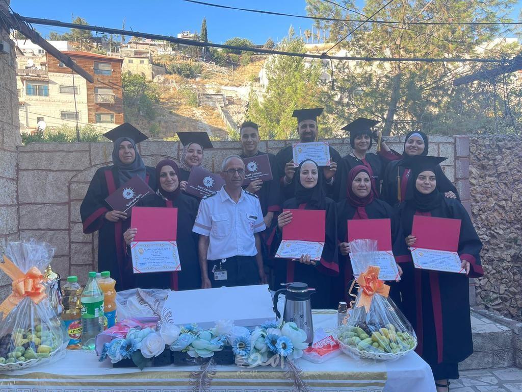 إسعاف جمعية  نوران تخرج فوجاً جديداً ضمن دورة التخطيط الإستراتيجي لإدارة الحوادث الطارئة والكوارث