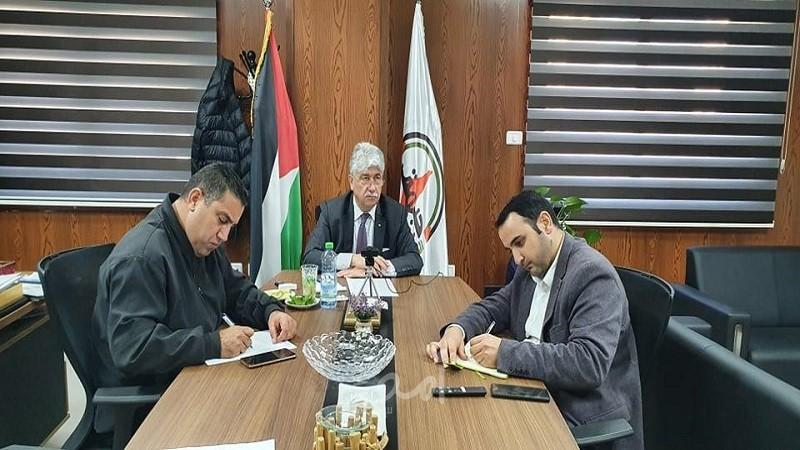مجدلاني يدعو الصين لعقد مؤتمر دولي للسلام برعاية دولية