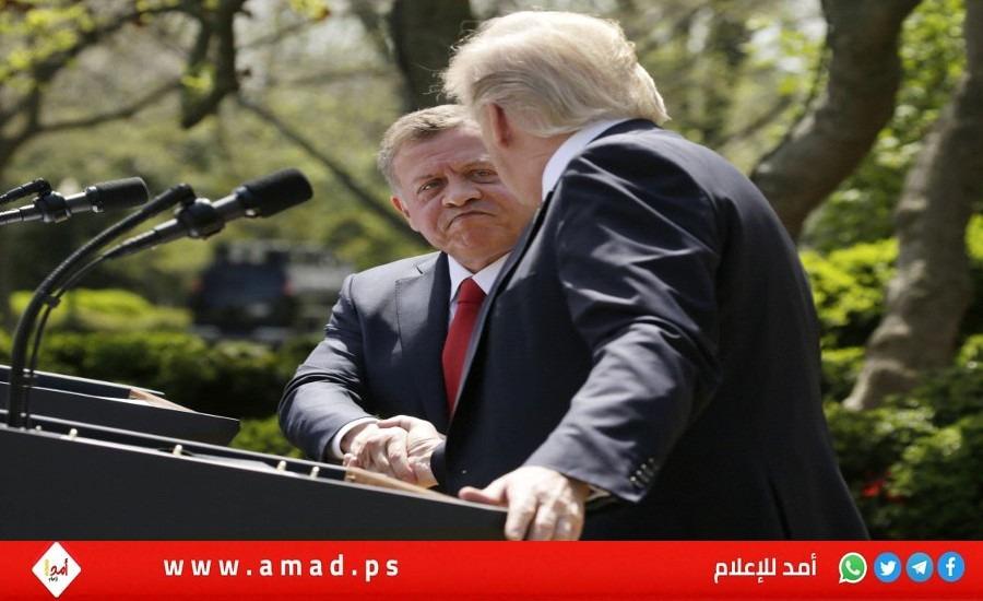إعلام: ترامب عرض على الملك عبدالله السيطرة على الضفة (2018)