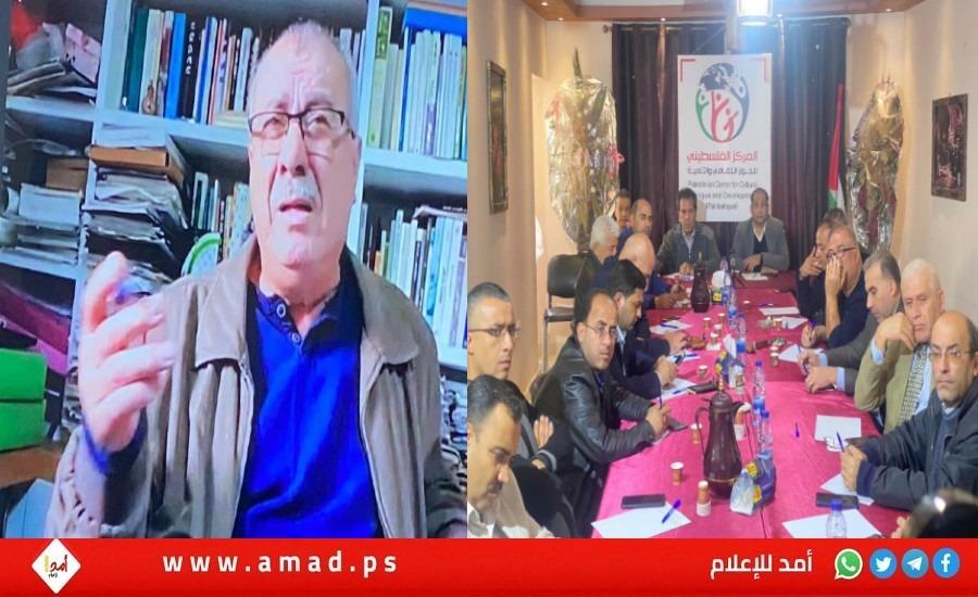 بركة : لا نخاف من الحكومات الإسرائيلية مهما كان تطرفها..فنحن الشعب الأصلاني!