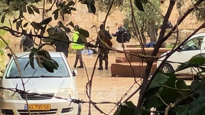 إصابة إمرأة برصاص قوات الاحتلال خلال إطلاق النار على شاب في القدس