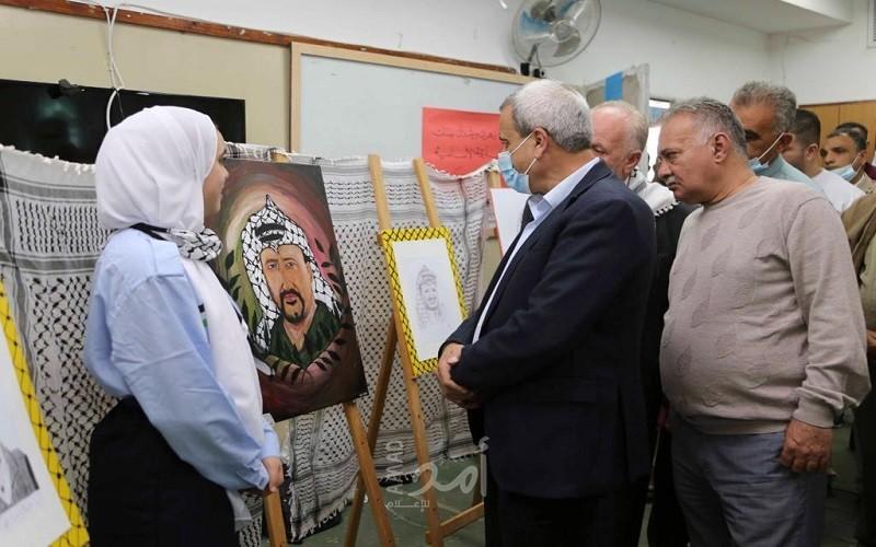 قلقيلية : التربية تفتتح معرضا فنيا كشفيا تخليداً لذكرى استشهاد ياسر عرفات