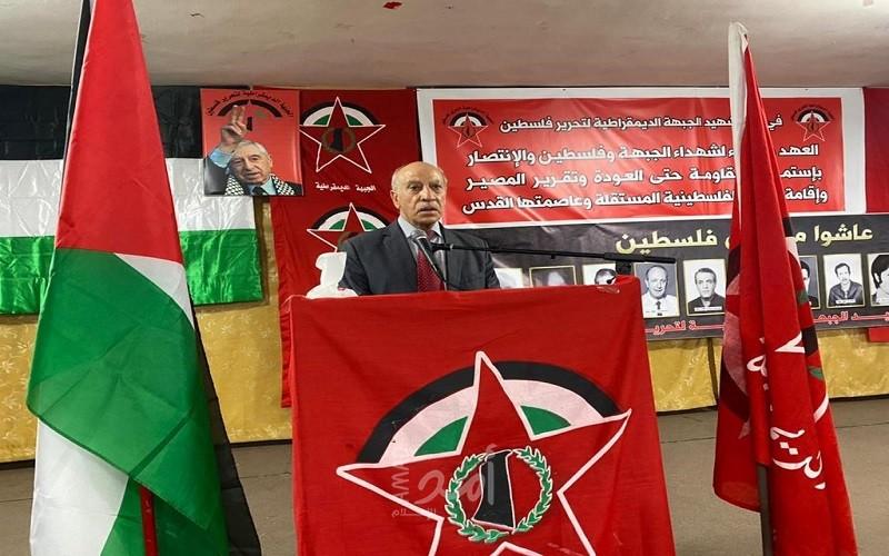 الديمقراطية تحيي اليوم الوطني لشهيدها في مخيم البص بلبنان