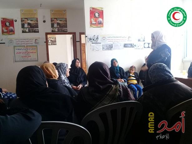 مركز صحة المرأة جباليا لقاء توعوي صحي للنساء