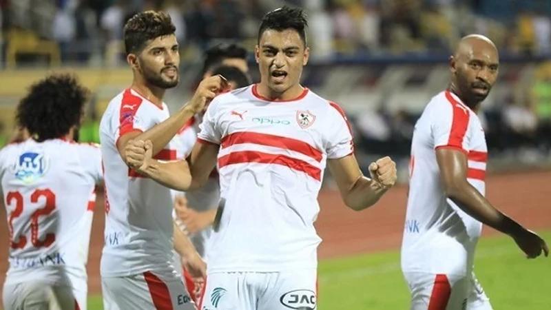 سانت إيتيان الفرنسى يتمسك بالتعاقد مع مهاجم الزمالك مصطفى محمد