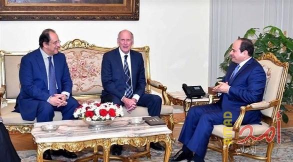 خلال لقاء السيسي..رئيس جهاز الاستخبارات الوطنية الأمريكي يبحث التسويات السياسية لأزمات المنطقة