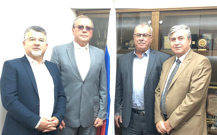 بركة وجبارين يلتقيان بالسفير الروسي في تل أبيب للتحذير من مخاطر الضم