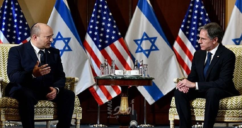بلينكن: أكدت لبينيت أن قضية فلسطين مهمة لنا جميعًا وضرورة كبح نشاط إيران