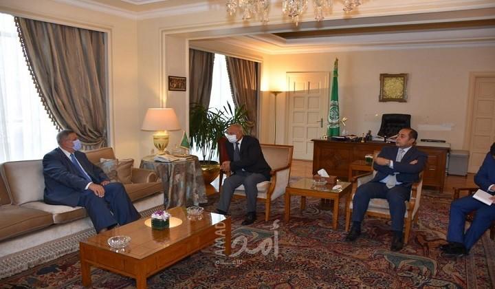 أبو الغيط يؤكد على أهمية الإسراع بتشكيل حكومة جديدة في لبنان