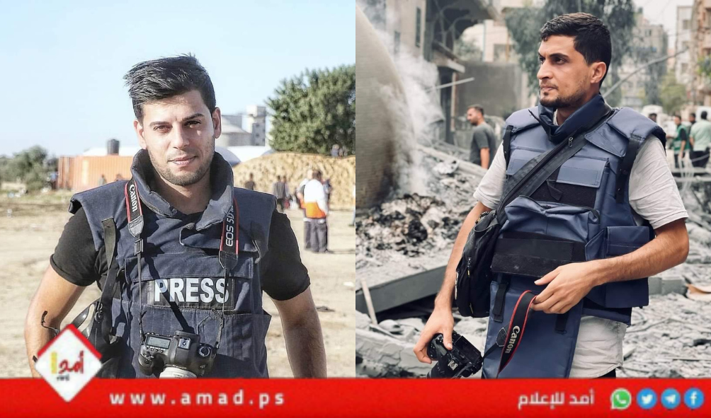 غزة: استشهاد الصحفيين "ساري منصور وحسونة اسليم" في قصف طائرات الاحتلال