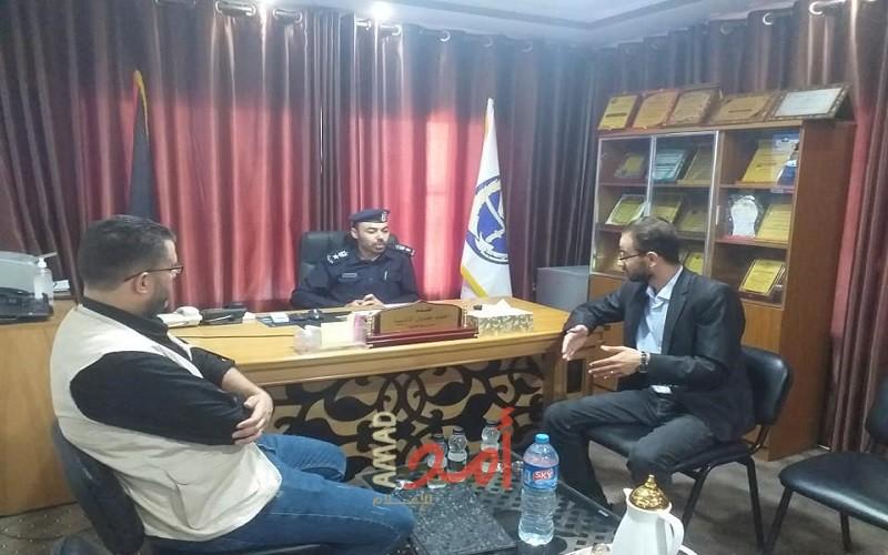 الضمير تنفذ زيارة ميدانية لنظارة مركز شرطة القرارة في محافظة خانيونس 