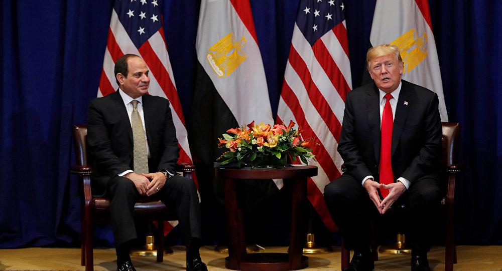 خلال اتصال هاتفي.. السيسي وترامب يؤكدان أهمية التعاون المشترك في المجال العسكري ومكافحة الإرهاب
