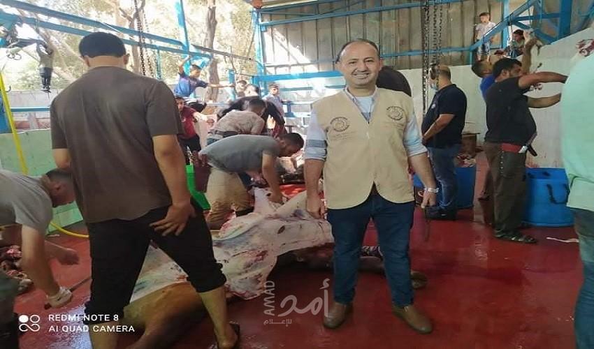 هيئة فلسطين العربية للإغاثة تختتم مشروع الأضاحي للموسم الحالي للأسر المتعففة