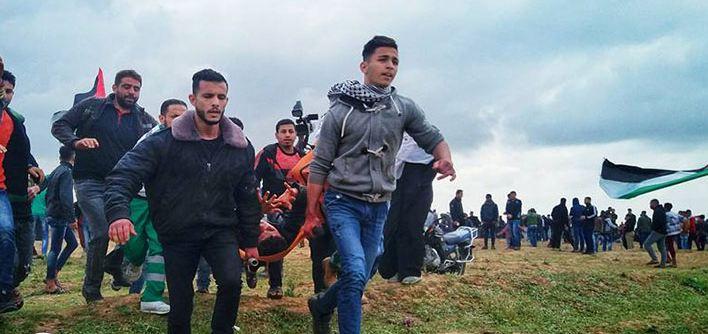 غزة: إصابة طفل بقنبلة غاز أطلقها جنود الاحتلال شرق البريج