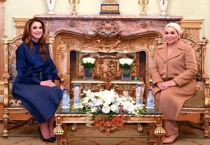 مصر.. عقيلة السيسي تصدر بيانا بعد لقائها الملكة رانيا وتعلن عن خطوات تعاون مشترك