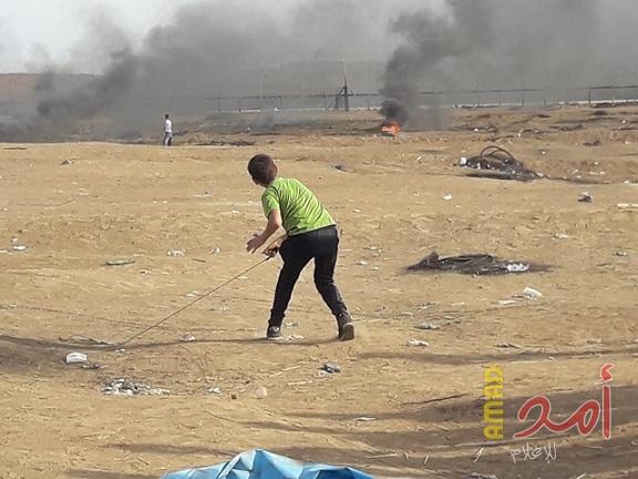 محدث - بالصور والفيديو ..شهيدان و124 إصابة في المواجهات مع جيش الاحتلال شرق قطاع غزة