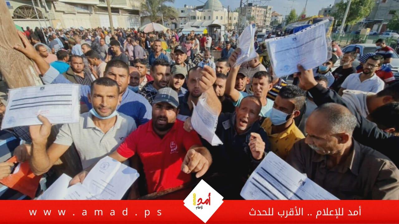 غزة: فتح باب التسجيل للعمل في إسرائيل