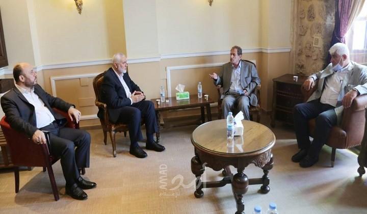 هنية يؤكد ضرورة الرؤية الموحدة لمواجهة المشروع الإسرائيلي