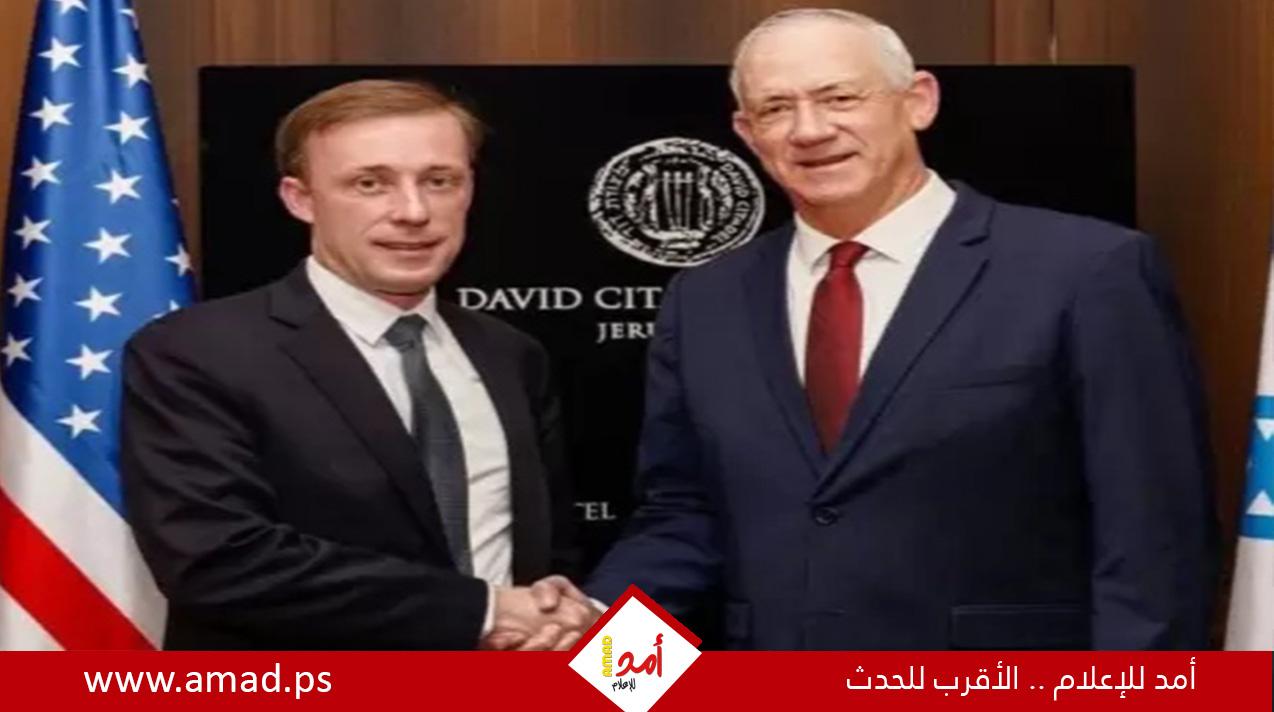 غانتس وسوليفان يبحثان تكثيف العمليات ضد إيران والحفاظ على الاستقرار في فلسطين