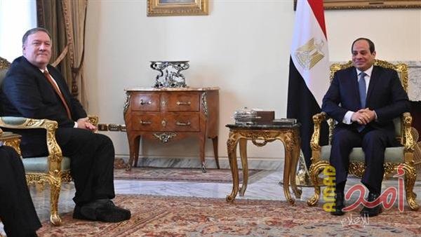 بومبيو: العلاقة بين مصر وأمريكا من أقوى العلاقات في المنطقة
