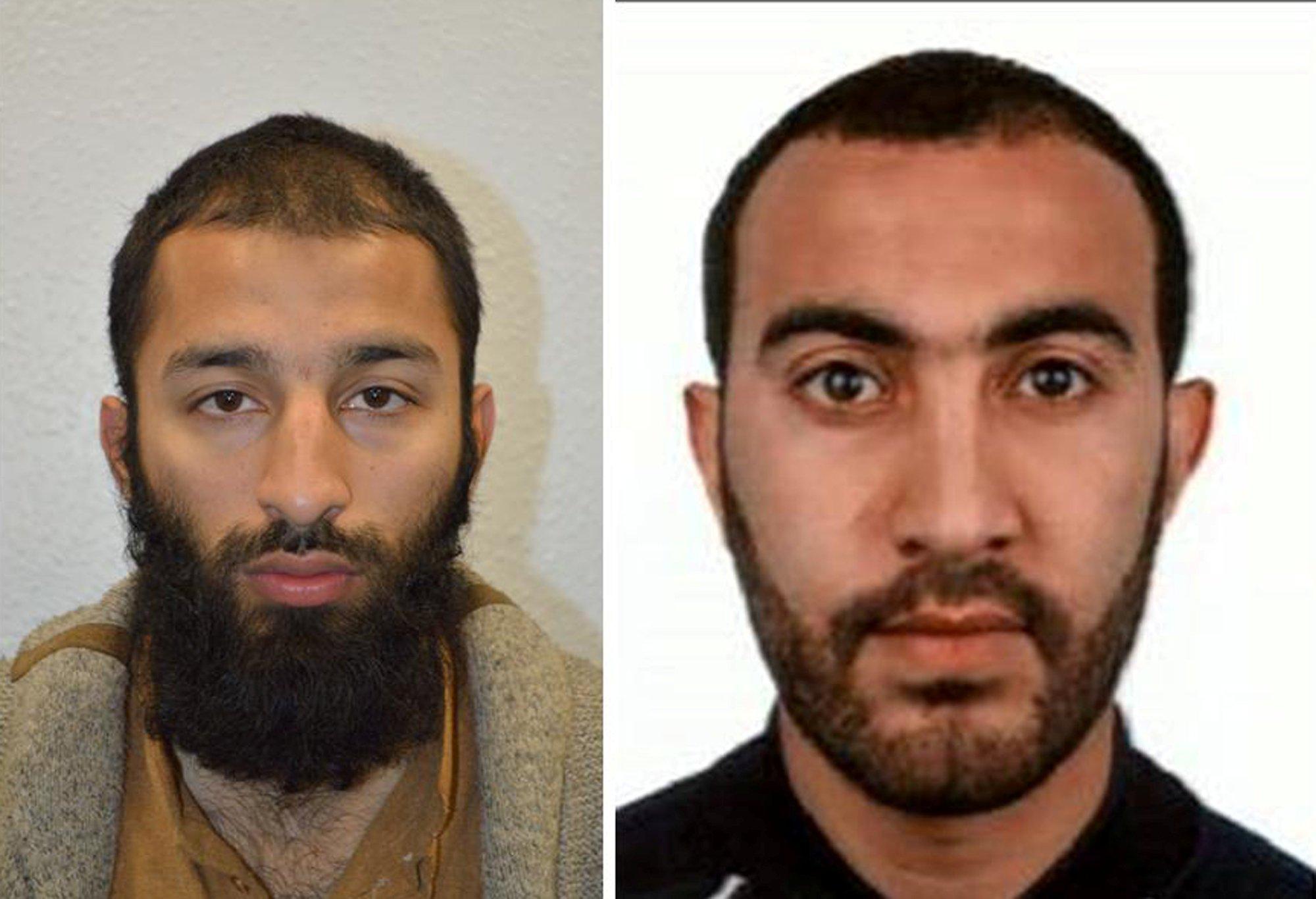 بالصور - الشرطة البريطانية: أحد مهاجمي جسر لندن اسمه خورام بوت والثاني رشيد رضوان من أصول مغربية