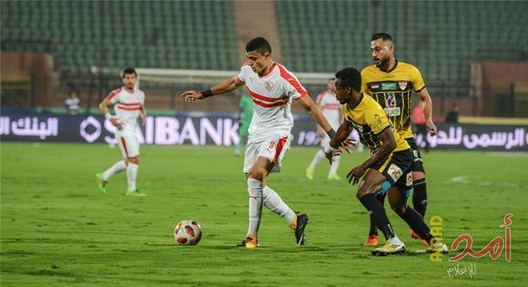 بالفيديو - قطار الزمالك يعبر الإنتاج سائرا الى قمة الدوري المصري