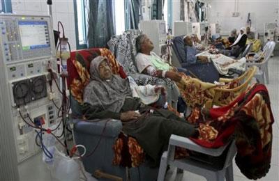 صوره للإهمال الطبي في مؤسسات وزارة الصحه في قطاع غزه