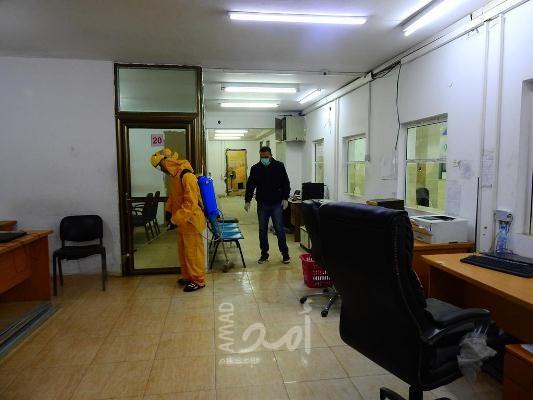 نقل ومواصلات ح ما س في غزة تشرع بتعقيم مقرها ودوائر الترخيص