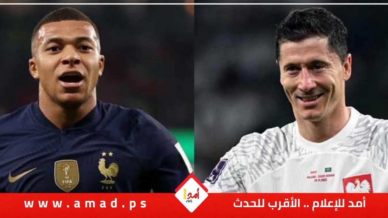 المنتخب الفرنسي يتأهل الى دور الثمانية بالفوز على بولندا بثلاثية في كأس العالم - فيديو