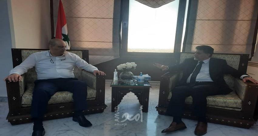 عبد الهادي يبحث مع وزير الإعلام السوري سبل التعاون الإعلام بين البلدين