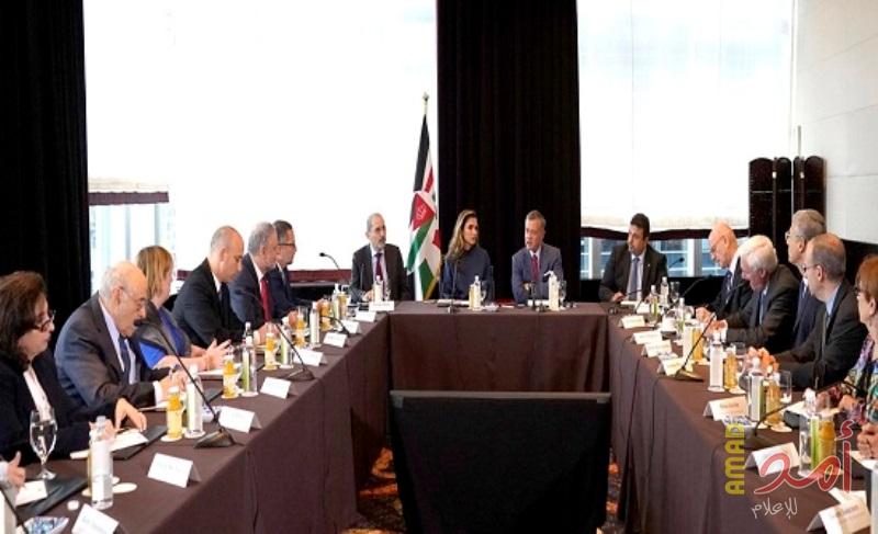 خلال لقاء مع منظمات يهودية.. الملك الأردني عبدالله: ضرورة تكثيف الجهود لإنهاء الصراع الفلسطيني الإسرائيلي