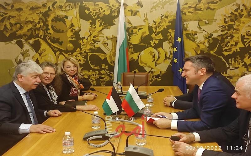 د.مجدلاني يلتقي نائب رئيس البرلمان البلغاري ويبحثان آخر المستجدات السياسية