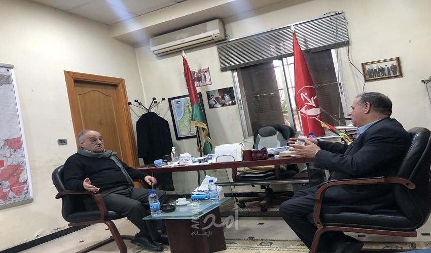الهرش و فؤاد: علينا الحفاظ على منظمة التحرير الفلسطينينة