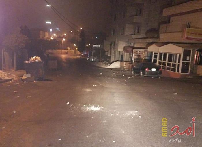 مواجهات مع جيش الاحتلال في بلدة الخضر ببيت لحم