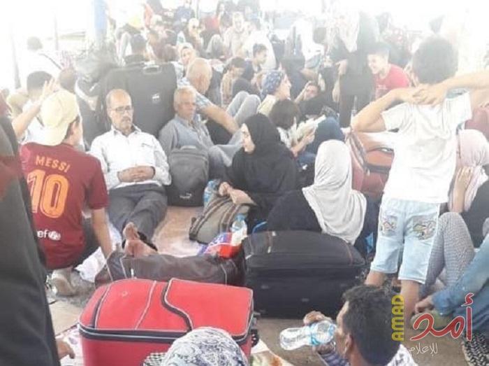 فلسطينيون عالقون على حاجز "المعدية" يناشدون إدخالهم لغزة قبل عيد الأضحى