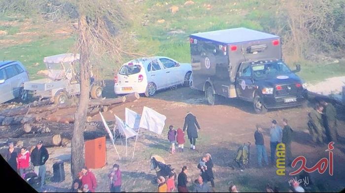 مستوطنون يقتحمون شمال الخليل ويعتدون على المزارعين