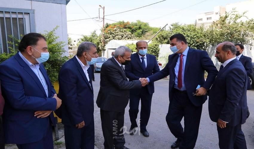 قلقيلية: استقبال وزيري الزراعة الأردني والفلسطيني