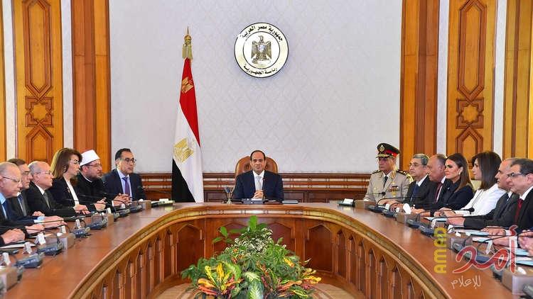 السيسي يعين إسماعيل وصدقي وعبد الغفار مساعدين له